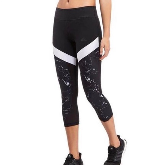 Adidas Marble Capri Crop Legging - Picture 3 of 4